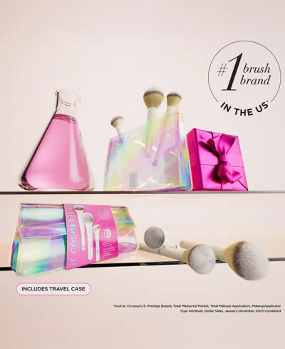 It Cosmetics Holiday 2025 Global Brush Set In Transparent