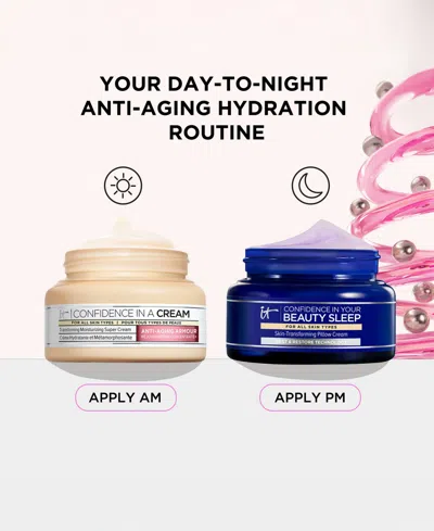 It Cosmetics Unwrap Day-to-night Hydration Skincare Set In Transparent