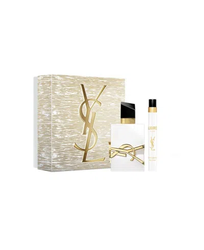 Saint Laurent Libre L'eau Nue Perfume Duo Gift Set In Transparent