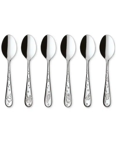 Villeroy & Boch Toys Delight Coffee Spoons, Set Of 6 In Silver