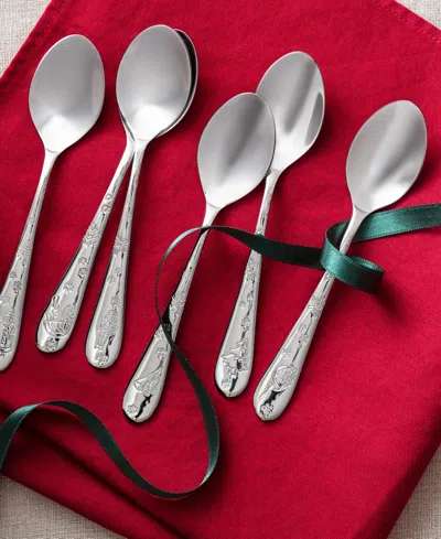 Villeroy & Boch Toys Delight Coffee Spoons, Set Of 6 In Silver