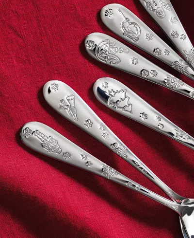 Villeroy & Boch Toys Delight Coffee Spoons, Set Of 6 In Silver