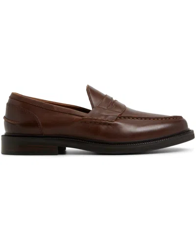 Aldo Buckley Penny Loafer In Brown