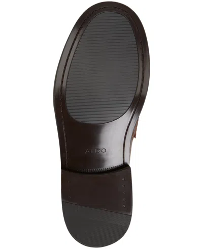 Aldo Buckley Penny Loafer In Brown