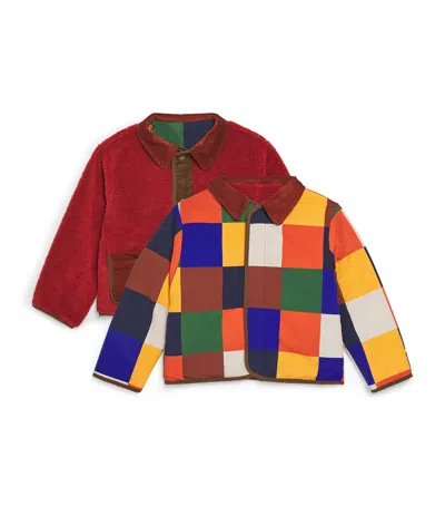 Bobo Choses Patchwork Quilted Jacket In Multi