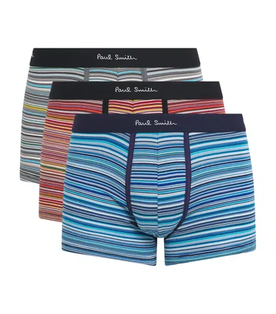 Paul Smith Signature Mixed Boxer Briefs In Multi