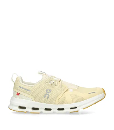 On Kids Cloud Sky Trainers In Yellow