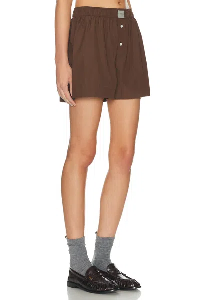 Comme Si La Boxer Classica Short In Brown