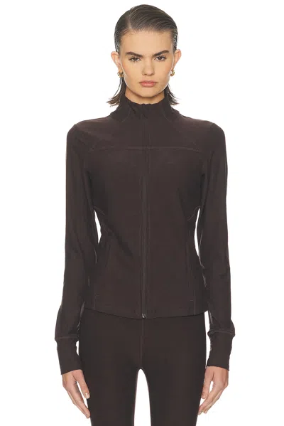 Beyond Yoga Spacedye Trails Active Jacket In Black