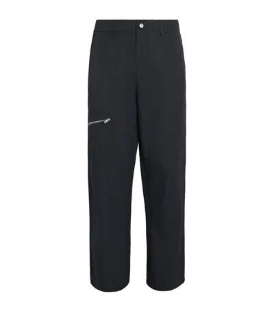 Represent Nylon Workwear Pants In Black