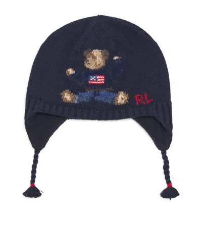 Ralph Lauren Polo Bear Hat In Blue