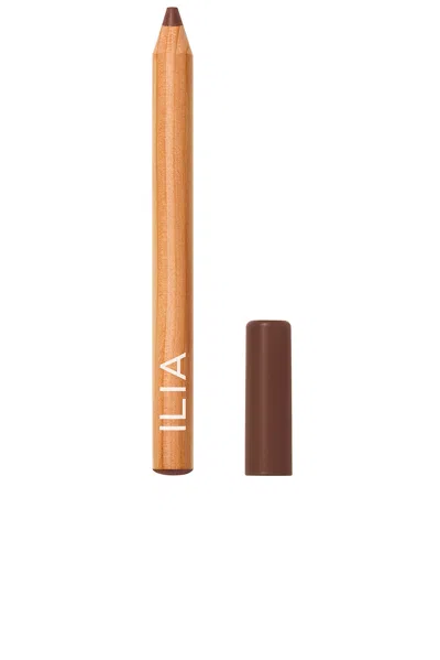 Ilia Lip Sketch Hydrating Crayon In Brown