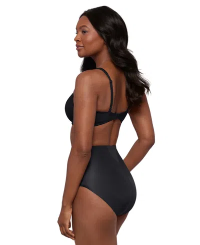 Miraclesuit Women's Instant Tummy Tuck Shaping Brief 2413 In Blue