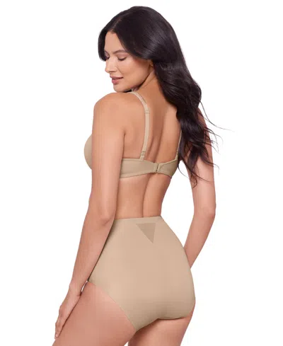 Miraclesuit Women's Instant Tummy Tuck Shaping Brief 2413 In Brown
