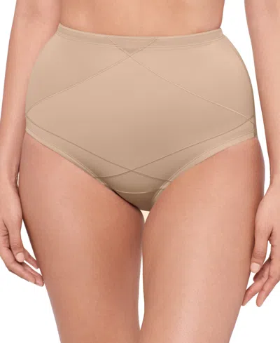 Miraclesuit Women's Instant Tummy Tuck Shaping Brief 2413 In Brown