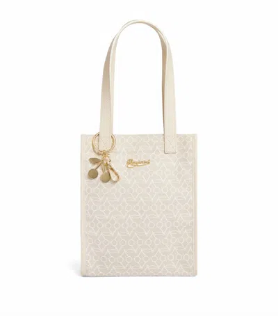 Bonpoint Cotton Ghislene Tote Bag In Neutral