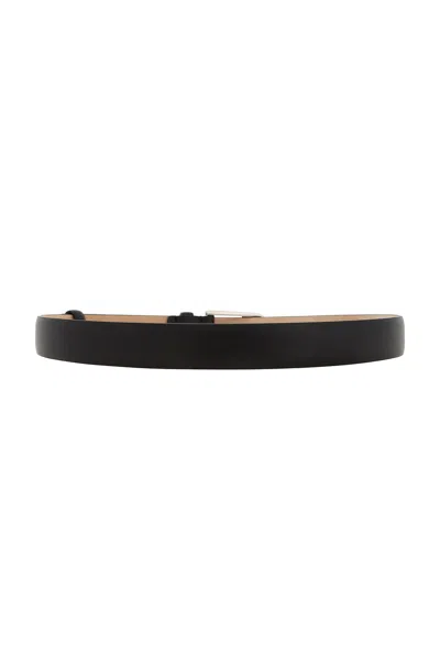 Khaite Dome Silver Belt In Black