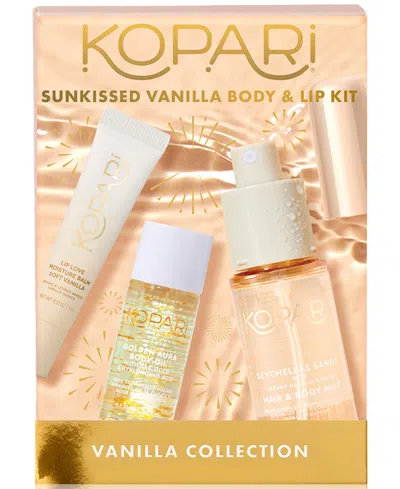 Kopari Beauty 3-pc. Sunkissed Vanilla Body & Lip Set In Transparent