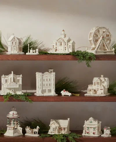 Lenox From The Vault!  Mistletoe Park Town Hall With Clock Tower, Exclusively At Macy's In Multi