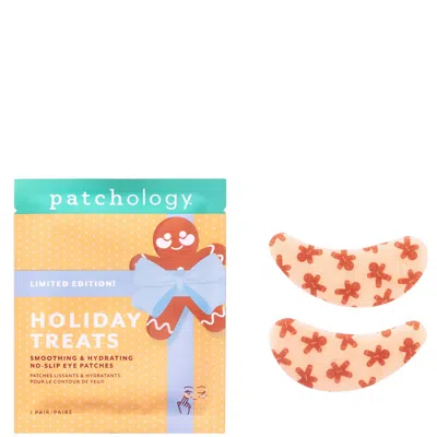 Patchology Holiday Treats Limited Edition Gingerbread Inspired No Slip Eye Patches
