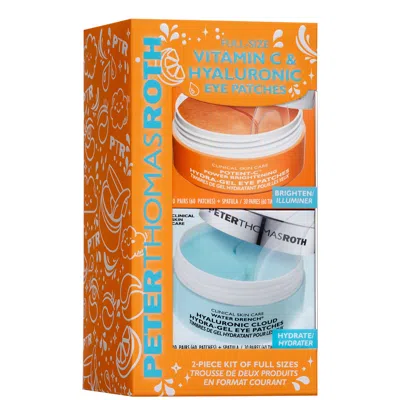 Peter Thomas Roth 2-pc. Vitamin C And Hyaluronic Eye Patches Set In Transparent