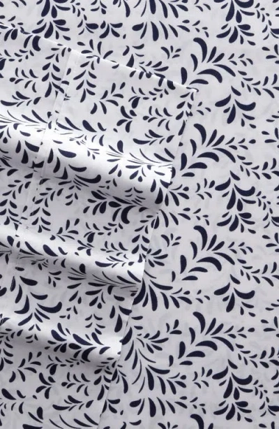 Homespun Premium Ultra Burst Of Vines Pattern 4-piece Bed Sheets Set In Multi