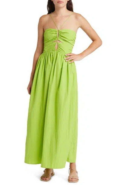 Rails Silvia Voluminous Halter Maxi Dress