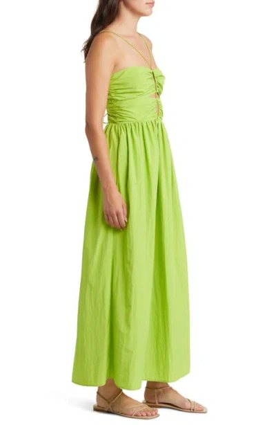 Rails Silvia Voluminous Halter Maxi Dress