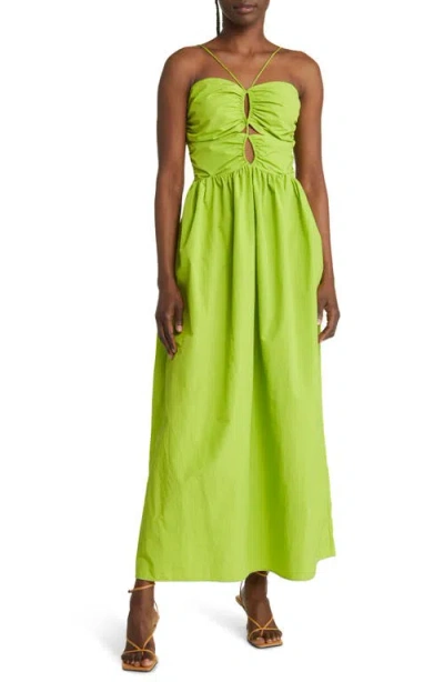 Rails Silvia Voluminous Halter Maxi Dress