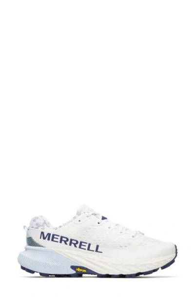 Merrell Agility Peak 5 Running Shoe In White