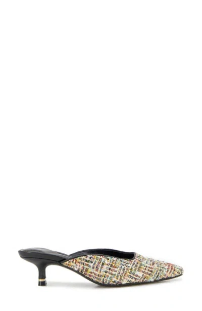 Kenneth Cole Margo Kitten Heel Mule In Multi