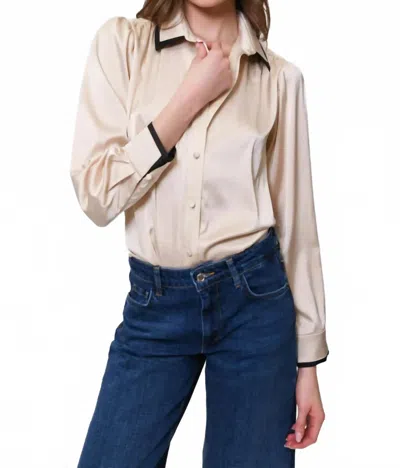 Hutch Kodie Top In Champagne In Neutral