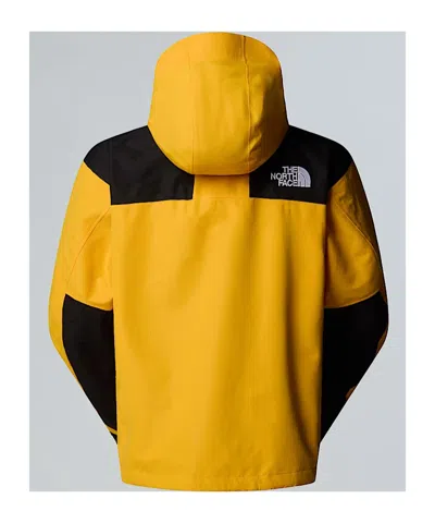 The North Face Dryvent Mono Nylon Windbreaker Jacket In Yellow