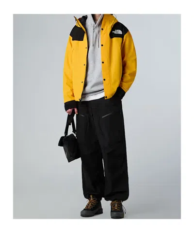The North Face Dryvent Mono Nylon Windbreaker Jacket In Yellow