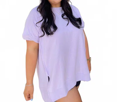 Fantastic Fawn Jordan Top In Lavender In Purple