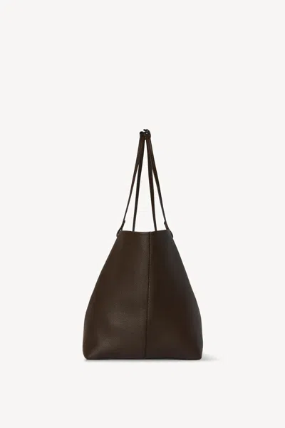 The Row Xl Park Tote Bag In Leather In Brown