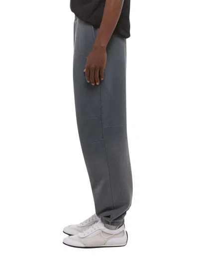 Helmut Lang Lazer Curve Relaxed Fit Pants In Gray