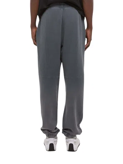 Helmut Lang Lazer Curve Relaxed Fit Pants In Gray