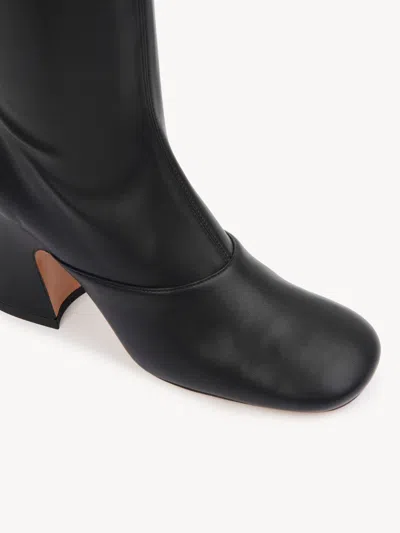 Chloé Janis Stretch Over-the-knee Boot In Black