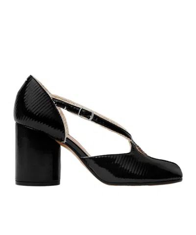 Maison Margiela Tabi Pump Sandals Woman Black In Black
