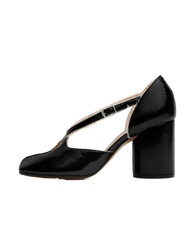 Maison Margiela Tabi Pump Sandals Woman Black In Black