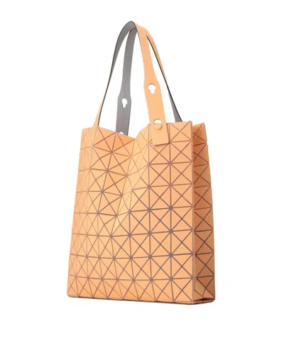 Issey Miyake Double Handle Handbag In Brown