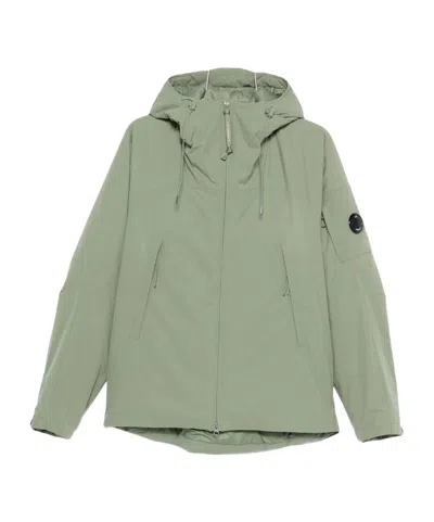C.p. Company Outerwear Medium Jacket In Pro-tek Clothing In Green