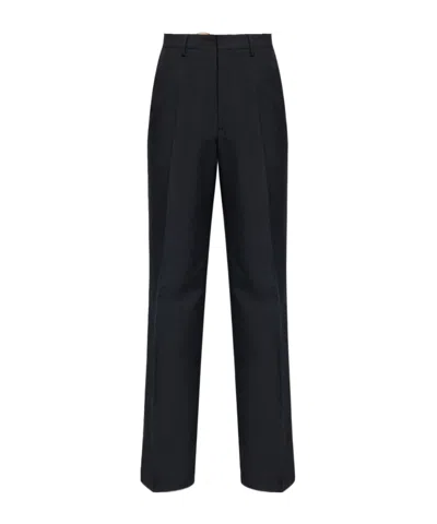 Dries Van Noten Belt Loop Casual Pants In Black