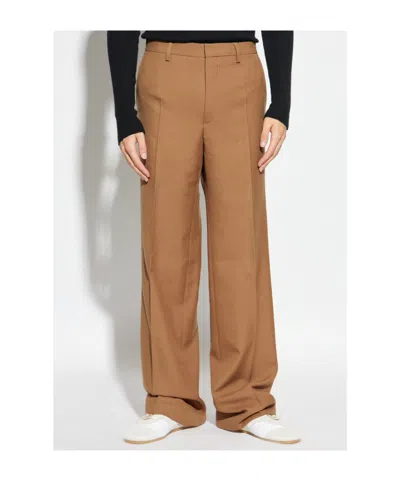 Dries Van Noten Belt-loop Casual Pants In Brown