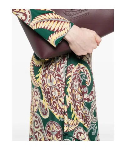 Etro Paisley Print Dress In Multi