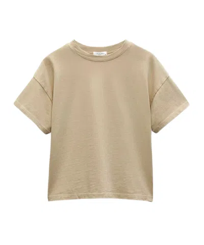 Rag & Bone Kelly Boxy Crewneck Tee In Multi