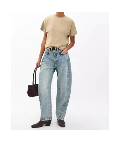 Rag & Bone Kelly Boxy Crewneck Tee In Multi