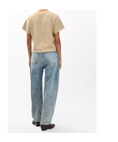 Rag & Bone Kelly Boxy Crewneck Tee In Multi