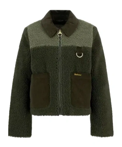Barbour Malena Fleece Clothing In Green